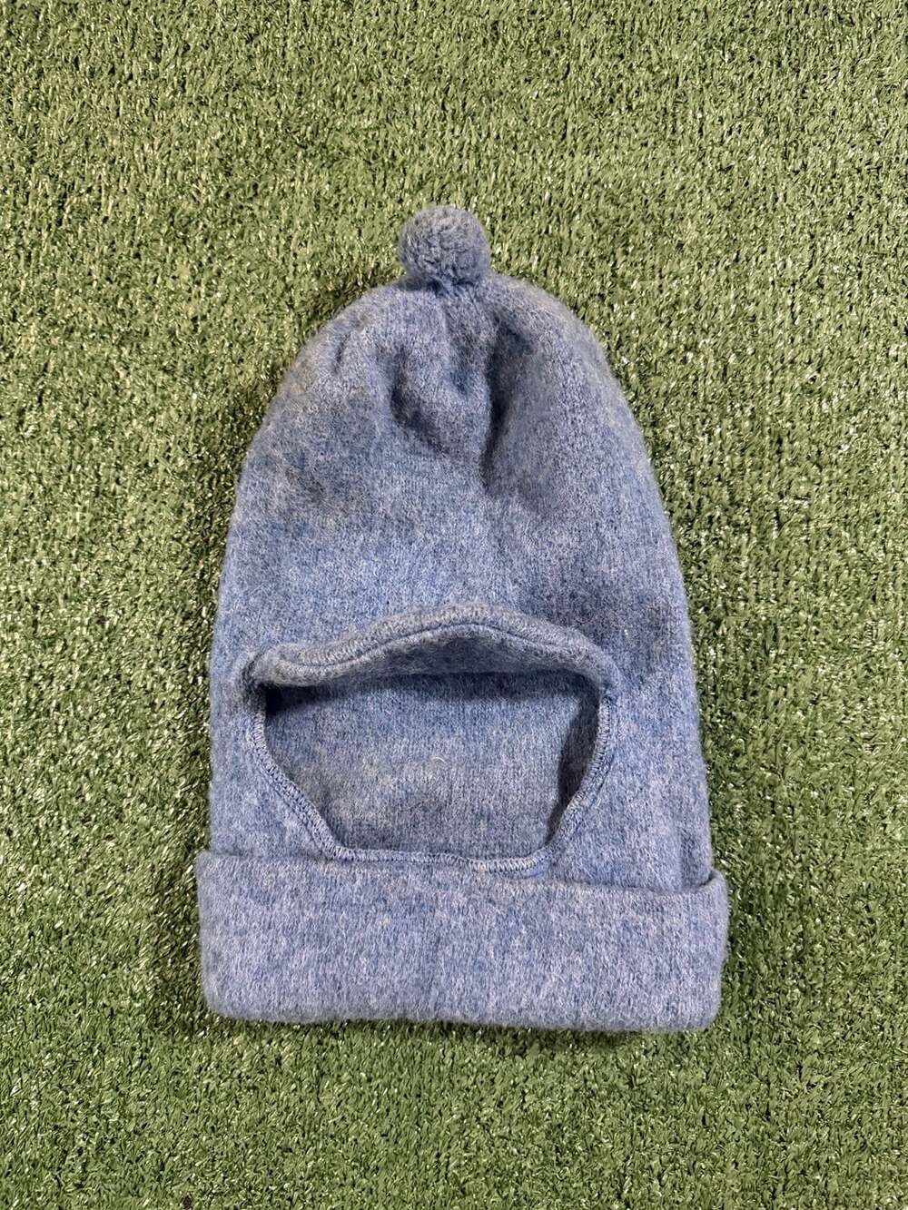 Vintage 100% Pure Wool Knit Balaclava Ski Mask Hat